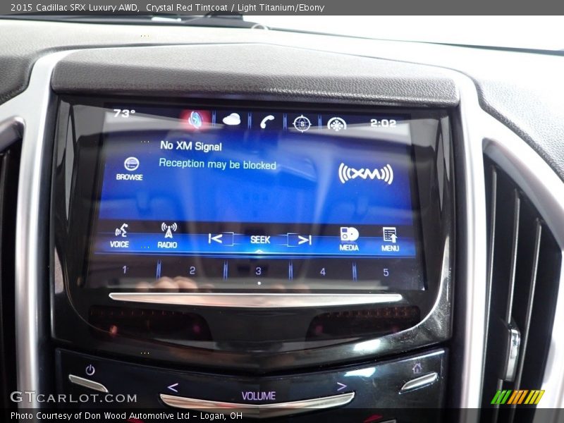 Crystal Red Tintcoat / Light Titanium/Ebony 2015 Cadillac SRX Luxury AWD