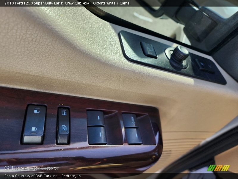 Oxford White / Camel 2010 Ford F250 Super Duty Lariat Crew Cab 4x4