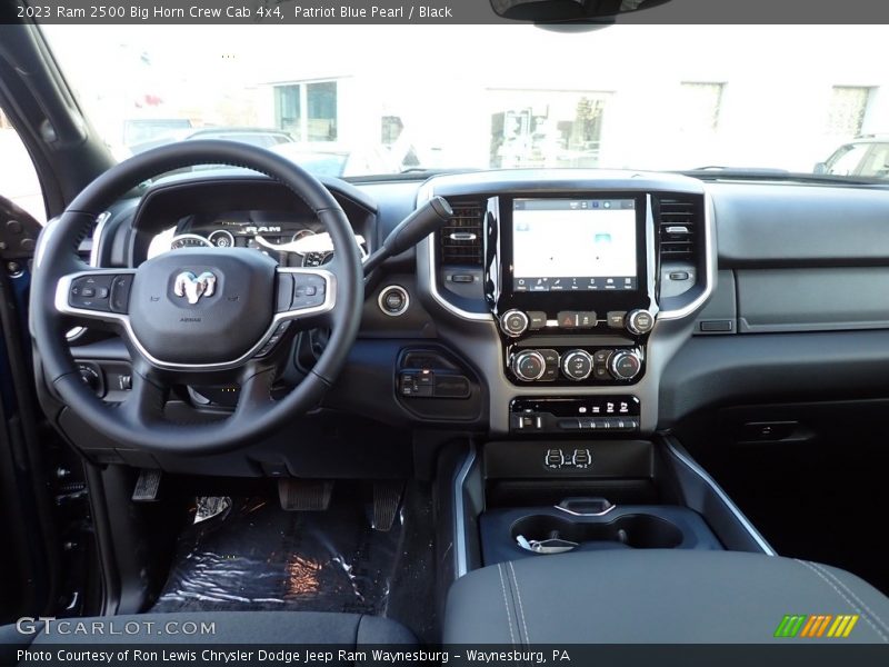 Patriot Blue Pearl / Black 2023 Ram 2500 Big Horn Crew Cab 4x4