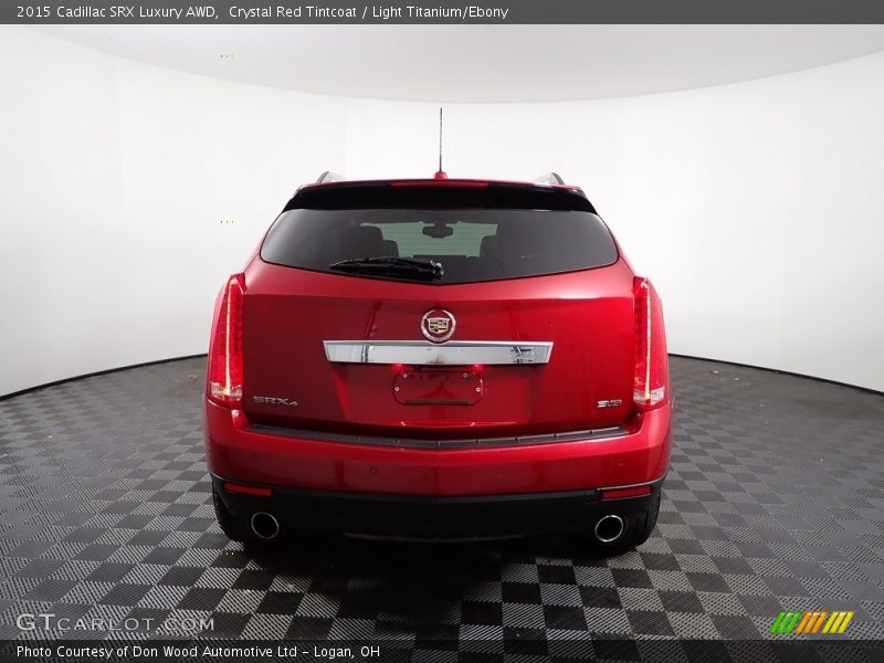 Crystal Red Tintcoat / Light Titanium/Ebony 2015 Cadillac SRX Luxury AWD