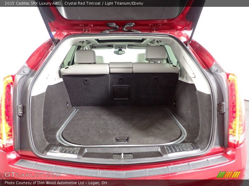 Crystal Red Tintcoat / Light Titanium/Ebony 2015 Cadillac SRX Luxury AWD