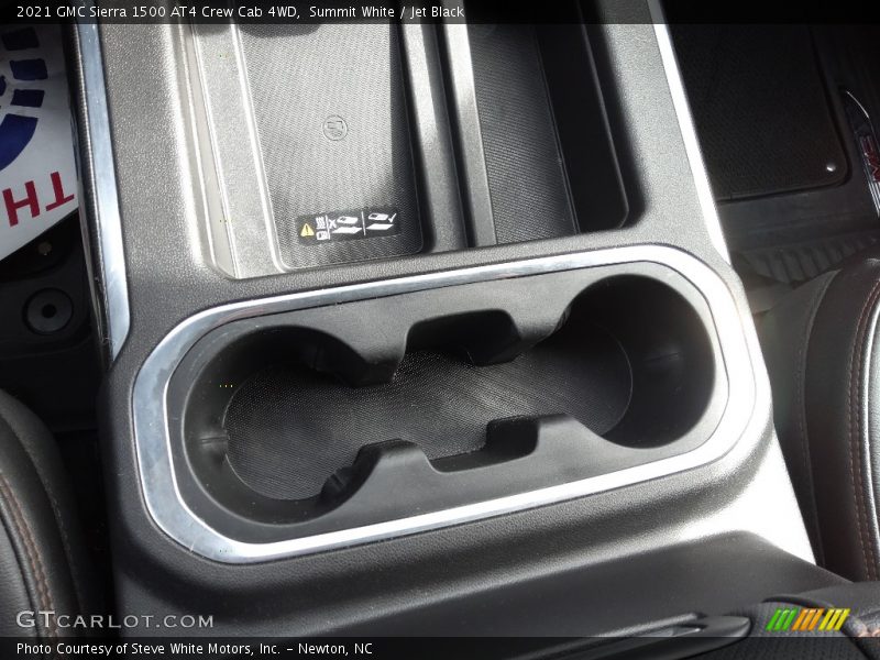 Summit White / Jet Black 2021 GMC Sierra 1500 AT4 Crew Cab 4WD