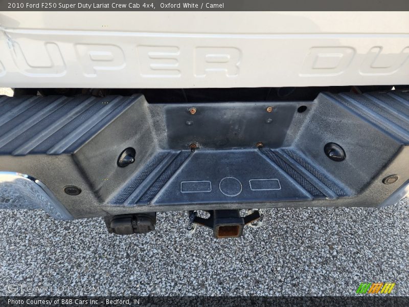 Oxford White / Camel 2010 Ford F250 Super Duty Lariat Crew Cab 4x4