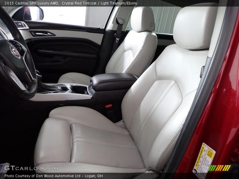 Crystal Red Tintcoat / Light Titanium/Ebony 2015 Cadillac SRX Luxury AWD