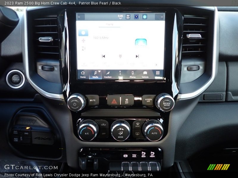 Patriot Blue Pearl / Black 2023 Ram 2500 Big Horn Crew Cab 4x4