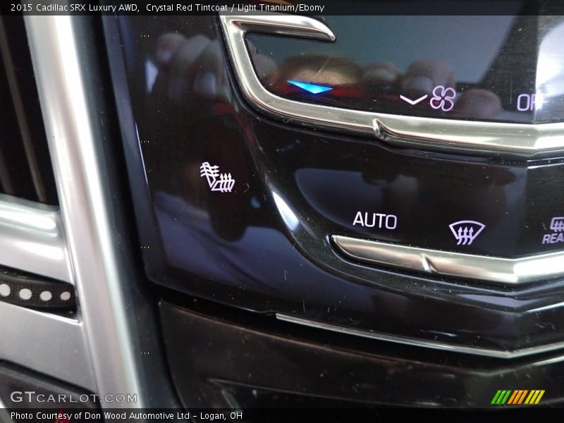 Crystal Red Tintcoat / Light Titanium/Ebony 2015 Cadillac SRX Luxury AWD