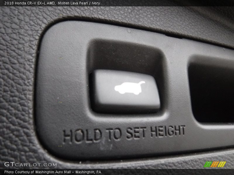 Molten Lava Pearl / Ivory 2018 Honda CR-V EX-L AWD