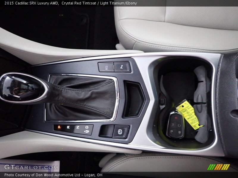 Crystal Red Tintcoat / Light Titanium/Ebony 2015 Cadillac SRX Luxury AWD
