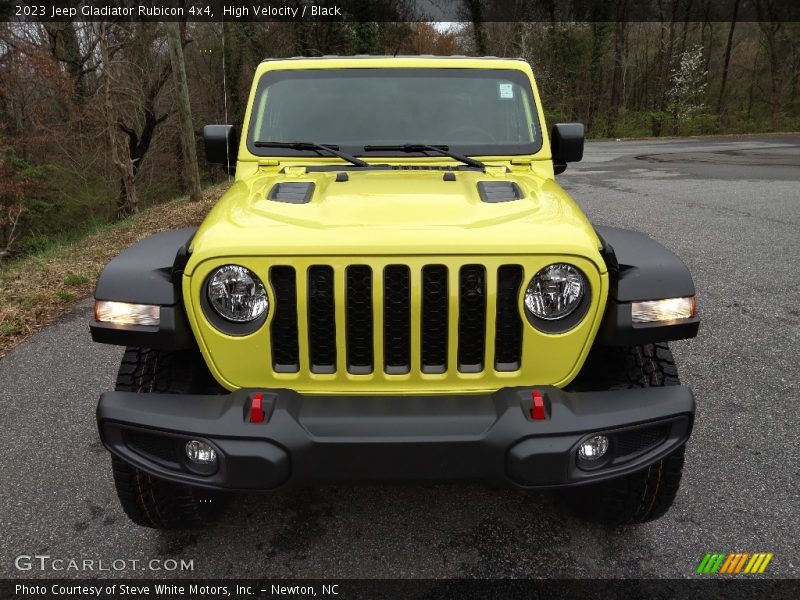 High Velocity / Black 2023 Jeep Gladiator Rubicon 4x4