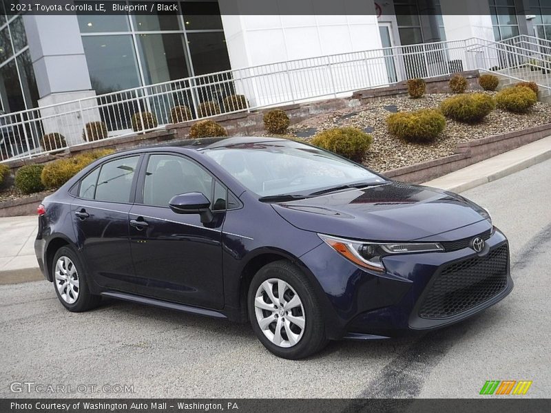 Blueprint / Black 2021 Toyota Corolla LE