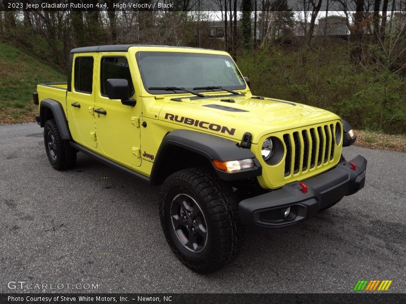 High Velocity / Black 2023 Jeep Gladiator Rubicon 4x4