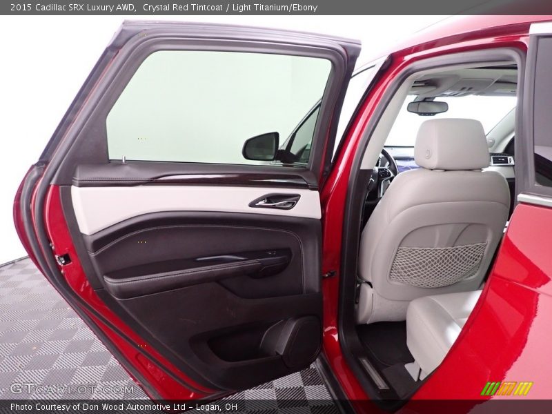 Crystal Red Tintcoat / Light Titanium/Ebony 2015 Cadillac SRX Luxury AWD
