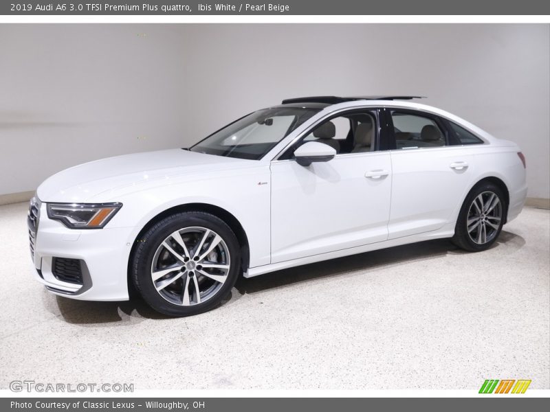 Ibis White / Pearl Beige 2019 Audi A6 3.0 TFSI Premium Plus quattro