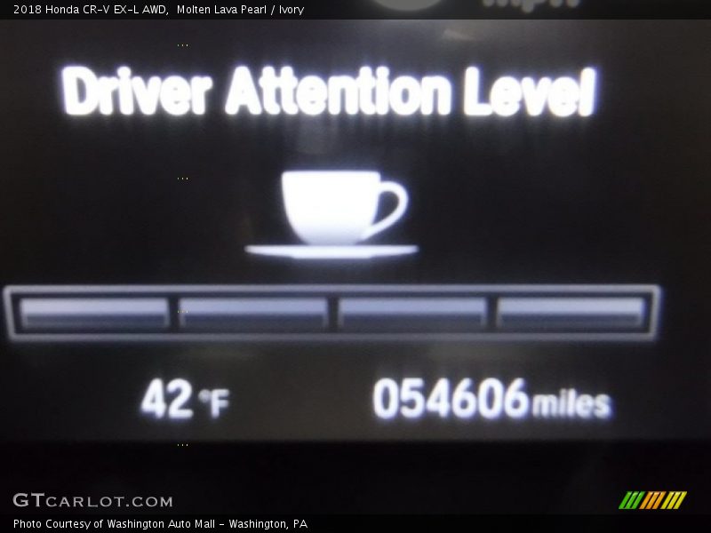 Molten Lava Pearl / Ivory 2018 Honda CR-V EX-L AWD