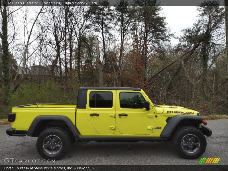 High Velocity / Black 2023 Jeep Gladiator Rubicon 4x4