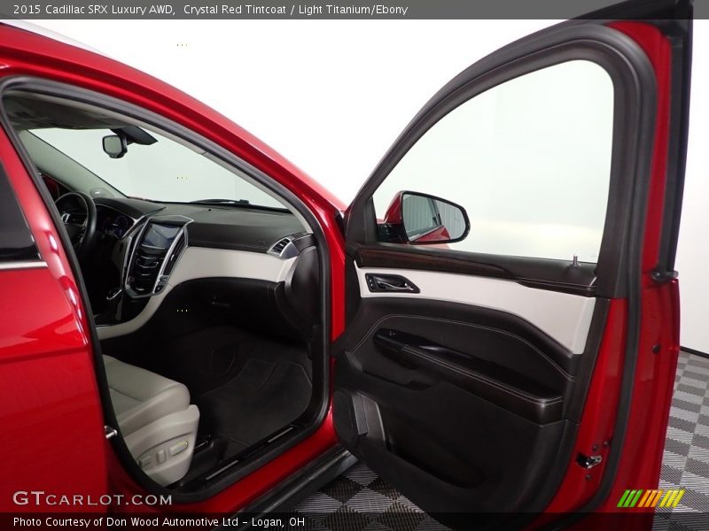 Crystal Red Tintcoat / Light Titanium/Ebony 2015 Cadillac SRX Luxury AWD