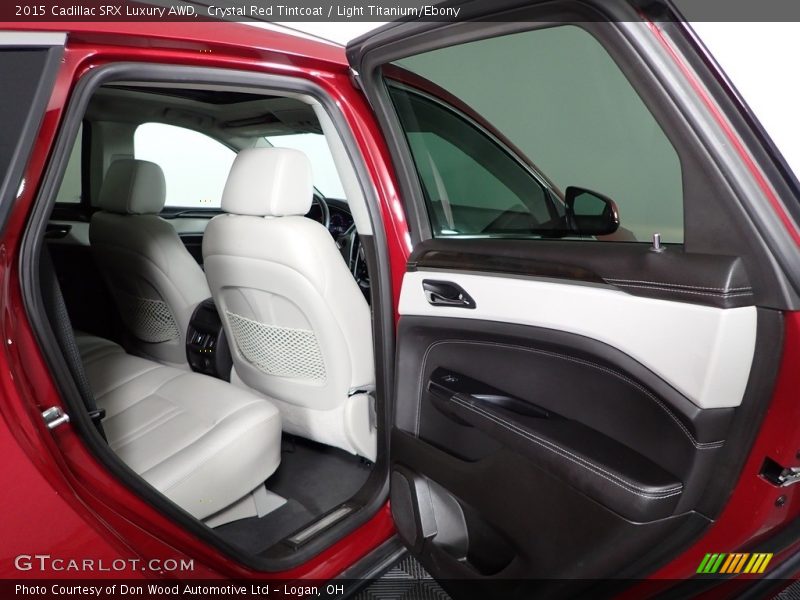 Crystal Red Tintcoat / Light Titanium/Ebony 2015 Cadillac SRX Luxury AWD