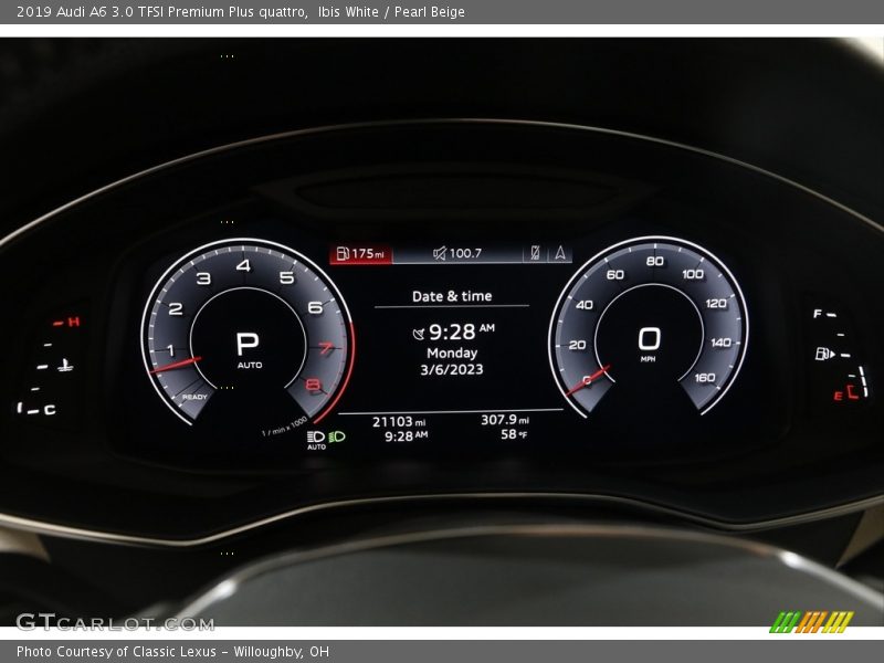 Ibis White / Pearl Beige 2019 Audi A6 3.0 TFSI Premium Plus quattro