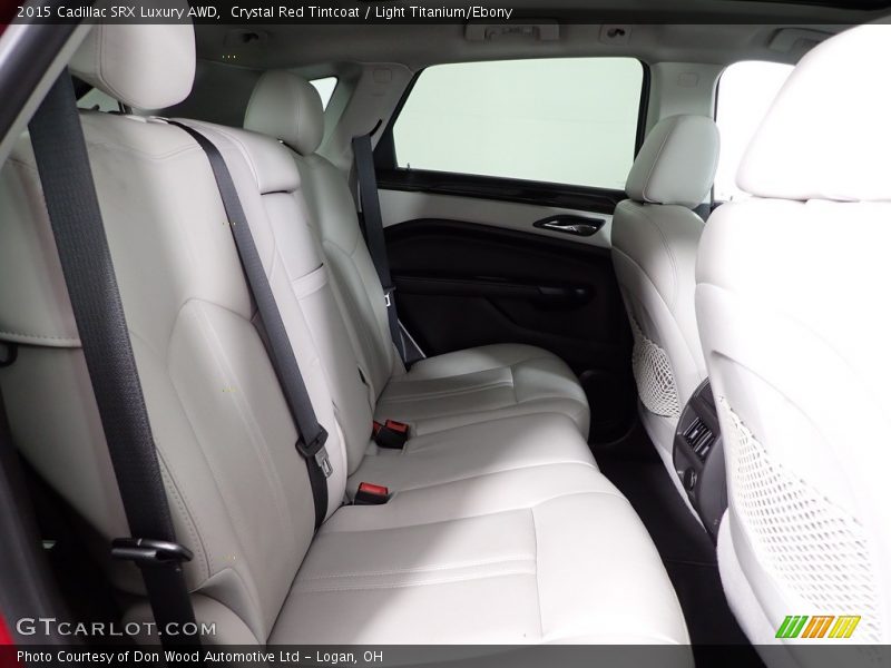 Crystal Red Tintcoat / Light Titanium/Ebony 2015 Cadillac SRX Luxury AWD