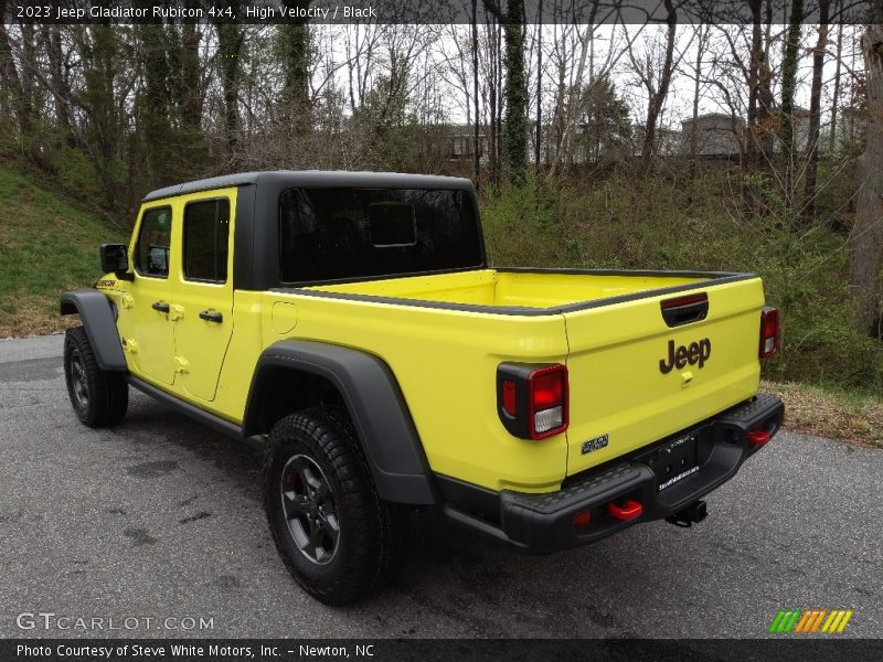 High Velocity / Black 2023 Jeep Gladiator Rubicon 4x4