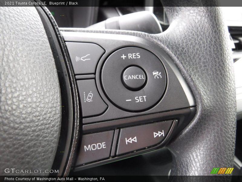 Blueprint / Black 2021 Toyota Corolla LE