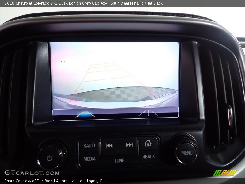 Satin Steel Metallic / Jet Black 2018 Chevrolet Colorado ZR2 Dusk Edition Crew Cab 4x4