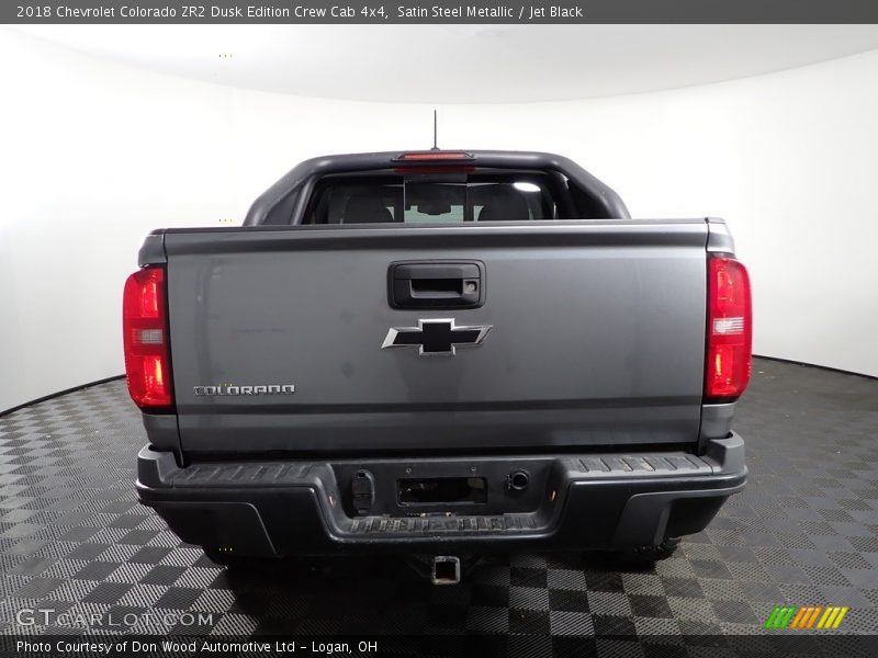 Satin Steel Metallic / Jet Black 2018 Chevrolet Colorado ZR2 Dusk Edition Crew Cab 4x4