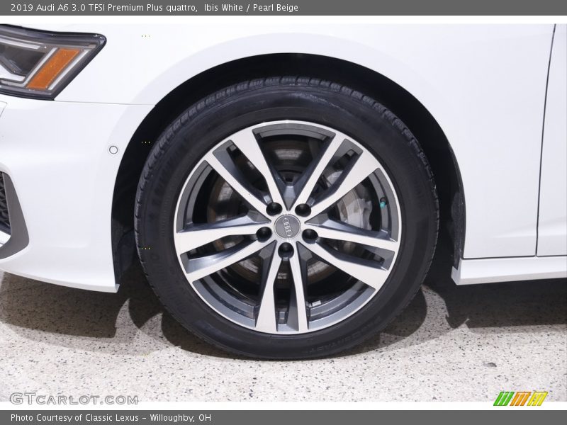 Ibis White / Pearl Beige 2019 Audi A6 3.0 TFSI Premium Plus quattro