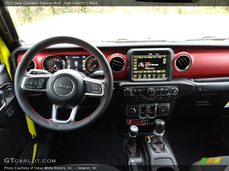 High Velocity / Black 2023 Jeep Gladiator Rubicon 4x4
