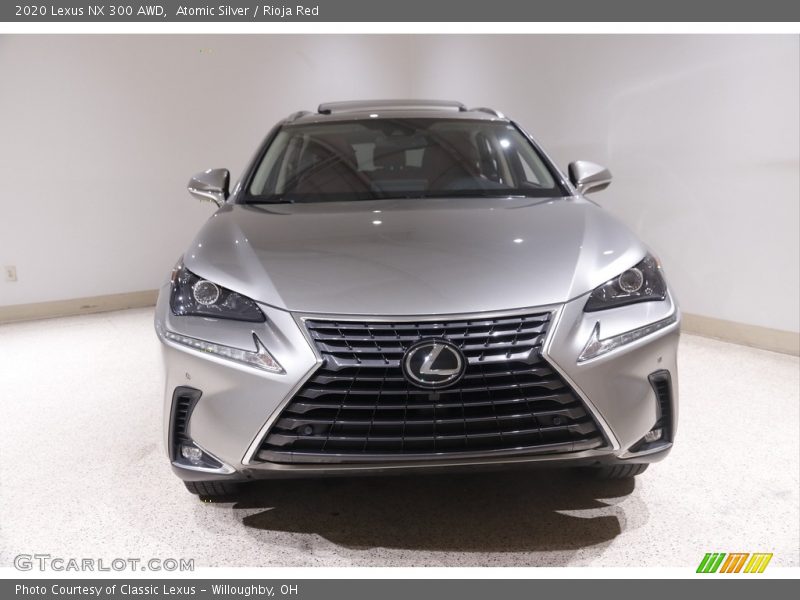 Atomic Silver / Rioja Red 2020 Lexus NX 300 AWD