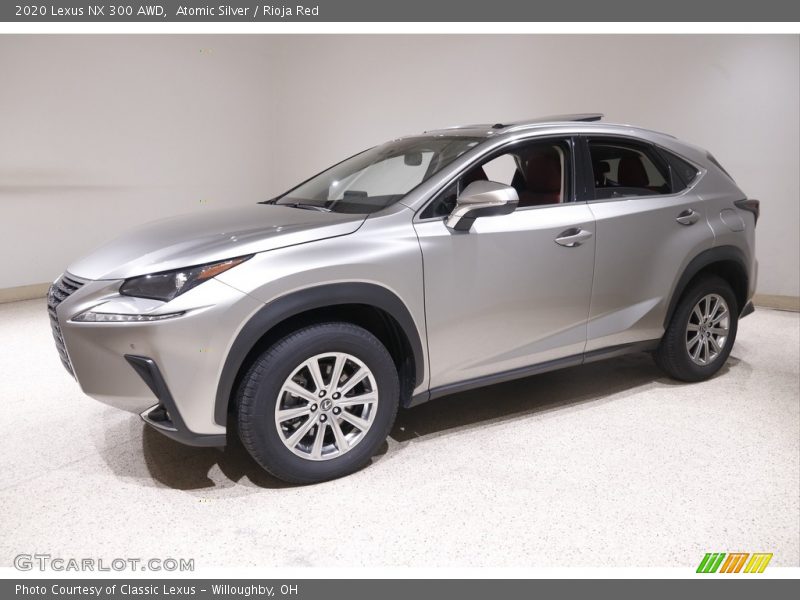 Atomic Silver / Rioja Red 2020 Lexus NX 300 AWD