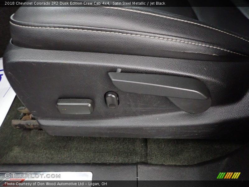 Satin Steel Metallic / Jet Black 2018 Chevrolet Colorado ZR2 Dusk Edition Crew Cab 4x4