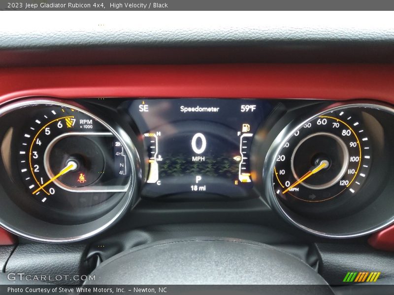 High Velocity / Black 2023 Jeep Gladiator Rubicon 4x4