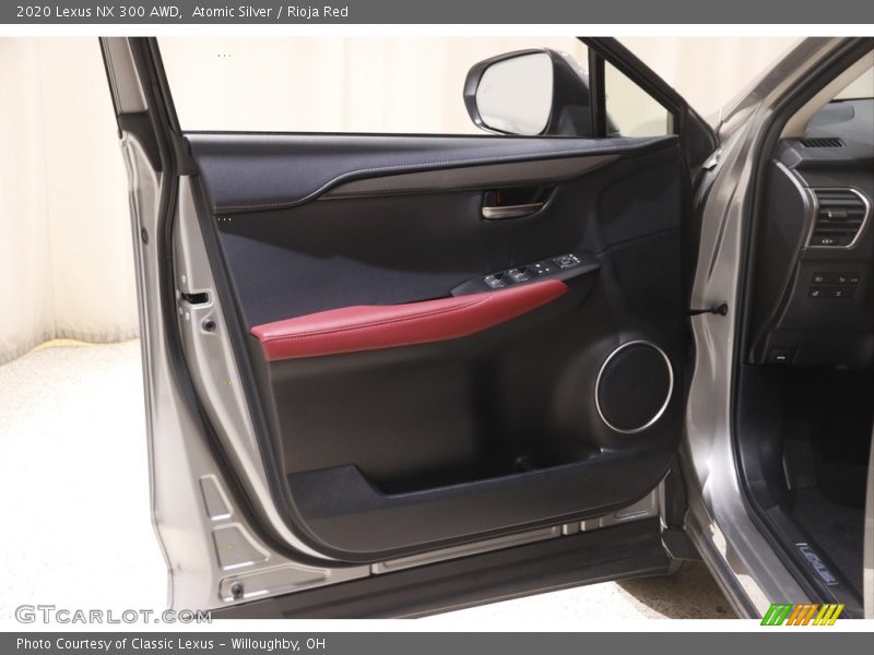 Atomic Silver / Rioja Red 2020 Lexus NX 300 AWD