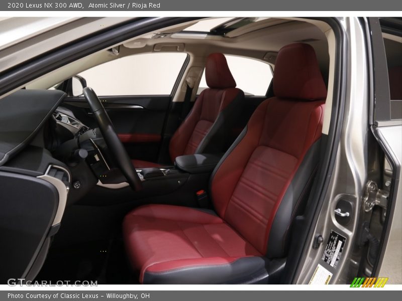 Atomic Silver / Rioja Red 2020 Lexus NX 300 AWD