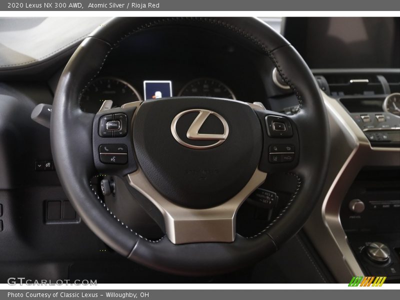 Atomic Silver / Rioja Red 2020 Lexus NX 300 AWD