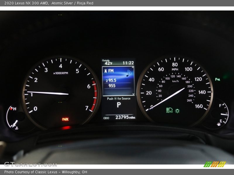 Atomic Silver / Rioja Red 2020 Lexus NX 300 AWD
