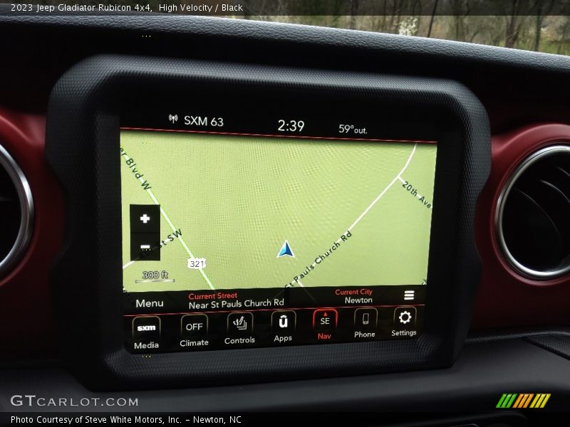 High Velocity / Black 2023 Jeep Gladiator Rubicon 4x4