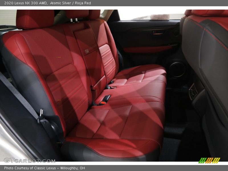 Atomic Silver / Rioja Red 2020 Lexus NX 300 AWD