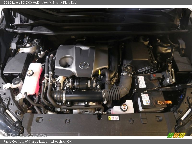 Atomic Silver / Rioja Red 2020 Lexus NX 300 AWD