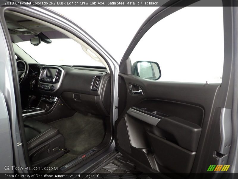Satin Steel Metallic / Jet Black 2018 Chevrolet Colorado ZR2 Dusk Edition Crew Cab 4x4