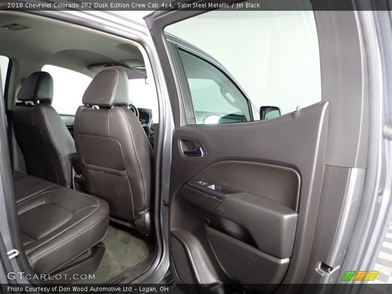 Satin Steel Metallic / Jet Black 2018 Chevrolet Colorado ZR2 Dusk Edition Crew Cab 4x4
