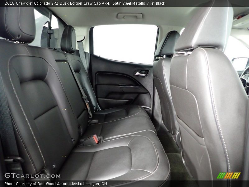 Satin Steel Metallic / Jet Black 2018 Chevrolet Colorado ZR2 Dusk Edition Crew Cab 4x4