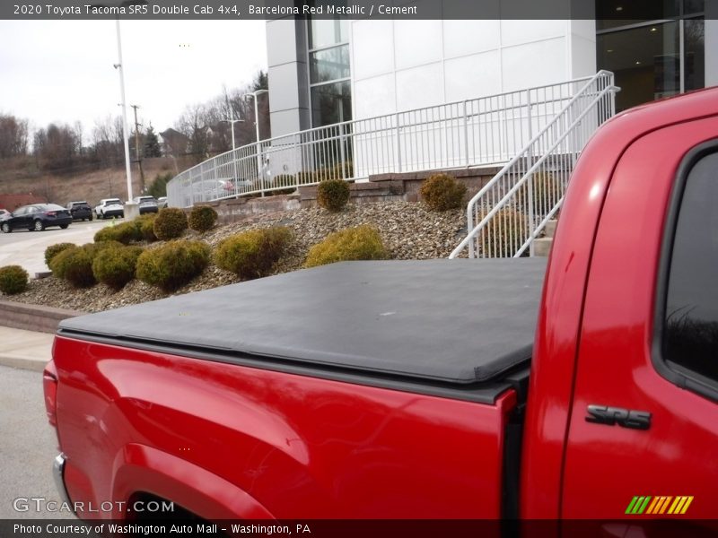 Barcelona Red Metallic / Cement 2020 Toyota Tacoma SR5 Double Cab 4x4
