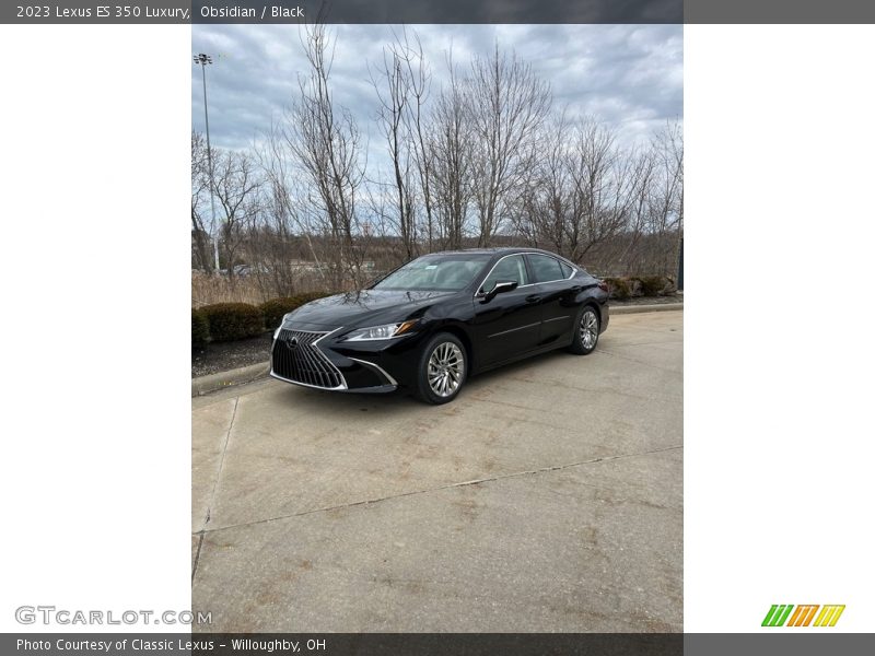 Obsidian / Black 2023 Lexus ES 350 Luxury