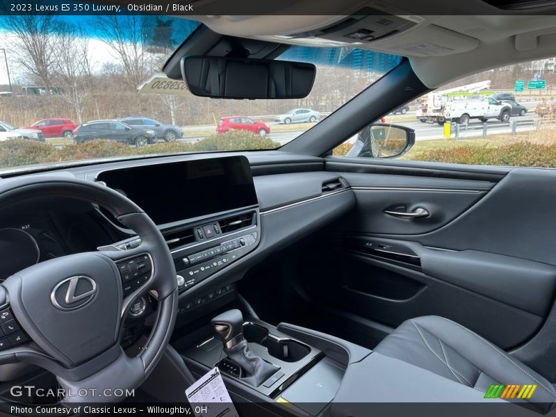 Obsidian / Black 2023 Lexus ES 350 Luxury