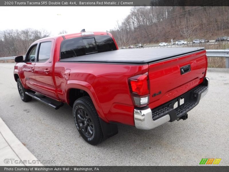 Barcelona Red Metallic / Cement 2020 Toyota Tacoma SR5 Double Cab 4x4