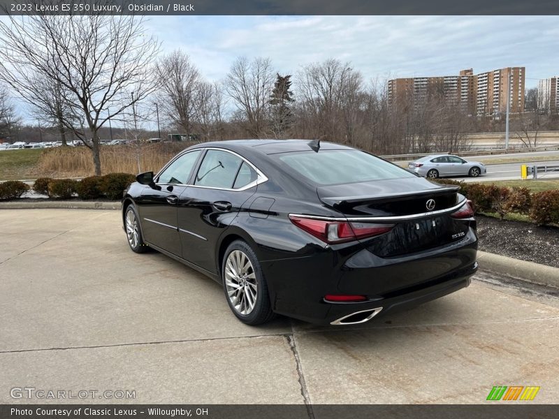 Obsidian / Black 2023 Lexus ES 350 Luxury