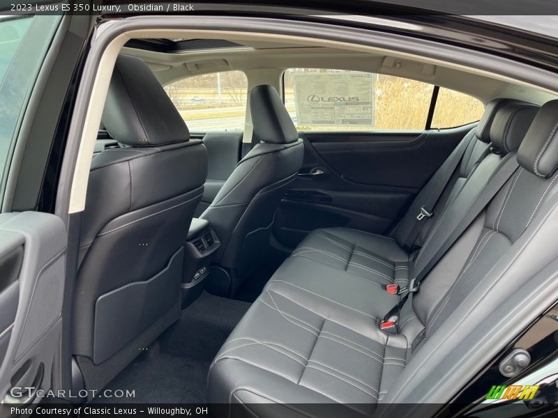 Obsidian / Black 2023 Lexus ES 350 Luxury
