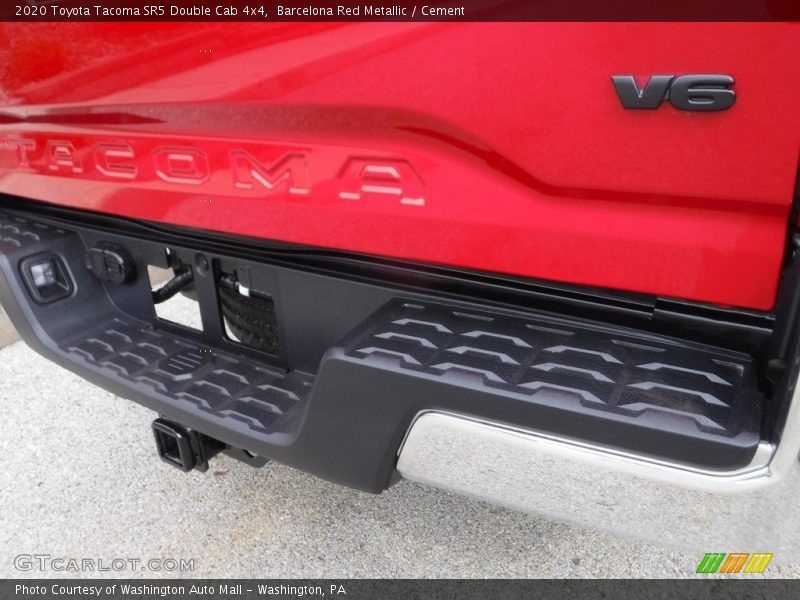 Barcelona Red Metallic / Cement 2020 Toyota Tacoma SR5 Double Cab 4x4